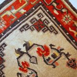 Tapis vintage fait main mongol 90cm x 160cm (1970s)