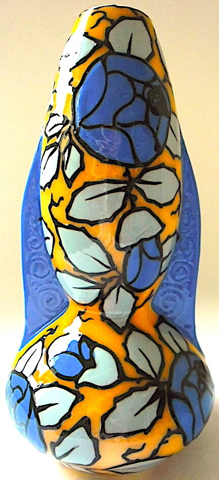 Vase art-déco en céramique