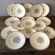 16 flat plates in Salins earthenware