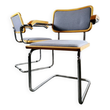 Chaises à accoudoirs des années 1980