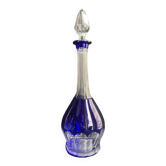 Grande carafe cristal taillé overlay (Roemer)