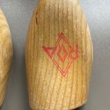 Set of 2 pairs of old shoe trees