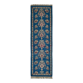 Turkish Handknotted Wool Oushak Rug 109 cm x 360 cm