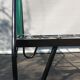Metal bed  scoubidous green metal