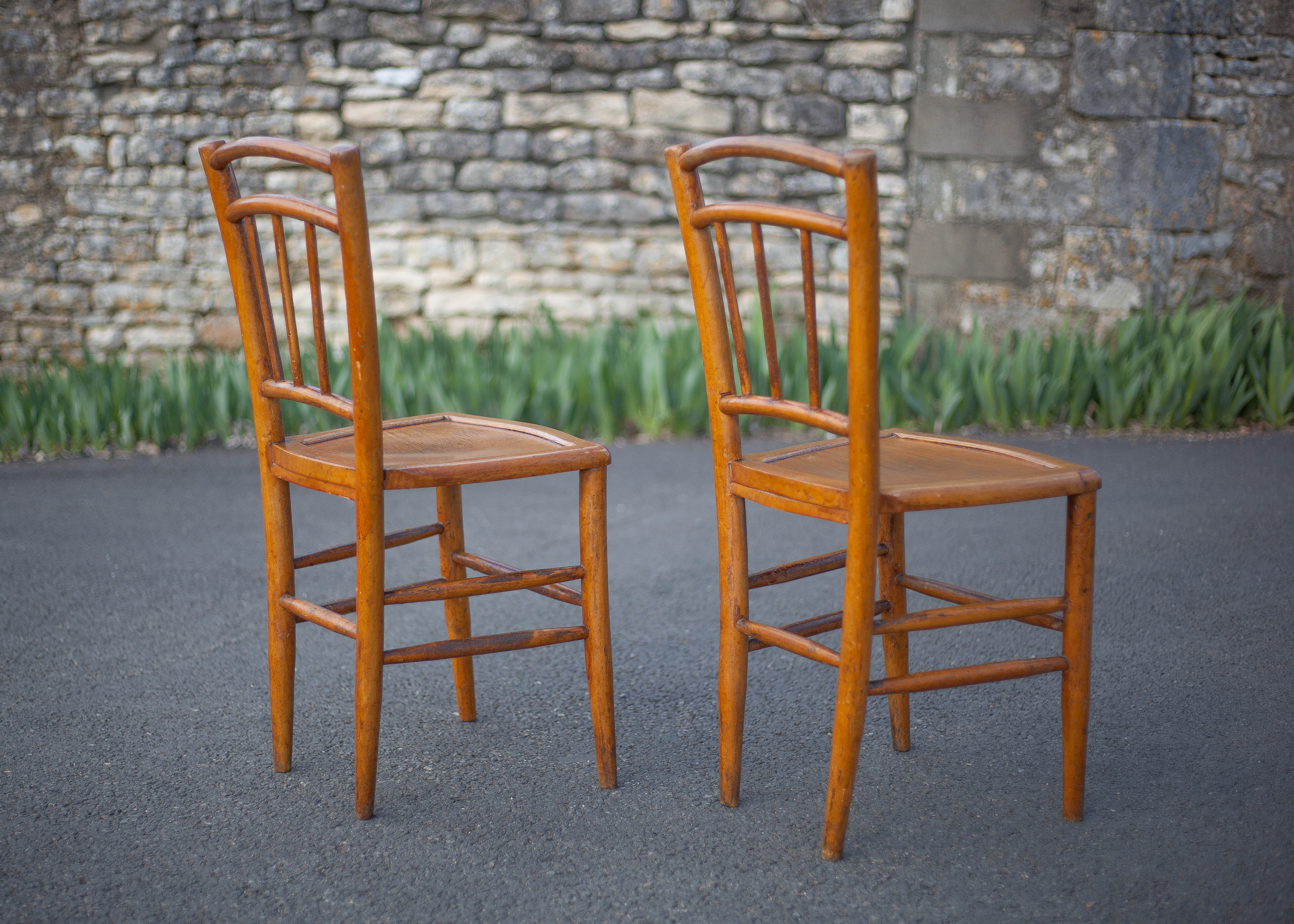 Pair of bistro chair