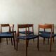 Danish Modern Teak Dining Chairs Model 77 Niels Otto Møller 1960s, Set of 6