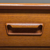 Danish sideboard in teak by Gunnar Nielsen for Tibergaard, 1960s