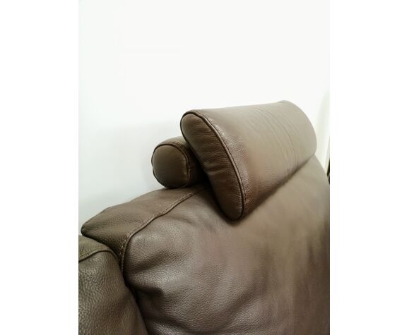 Poltronesofà leather sofa | Selency