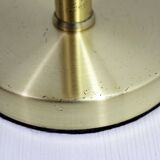 Brass and opaline glass table lamp 1980