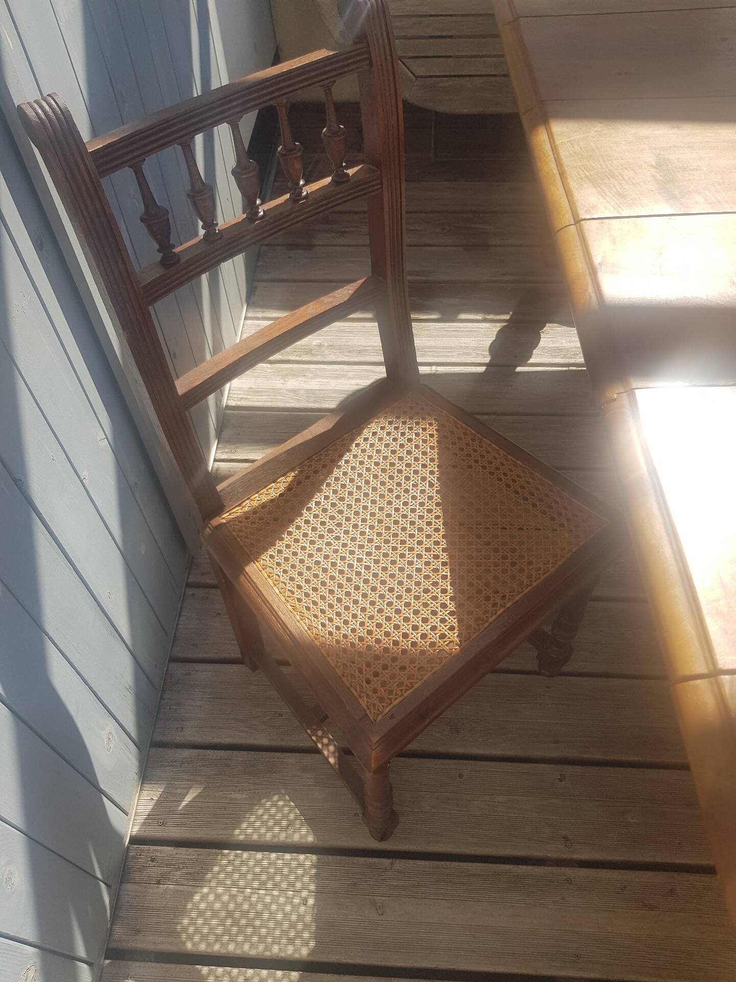 Very large solid wood table