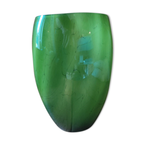Vase en verre soufflé - vert