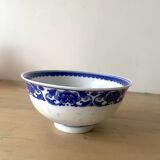 Chinese rice grain porcelain bowl