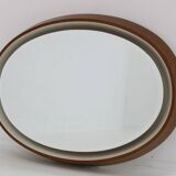 1970s Italian Plastic Mirror with Back Light