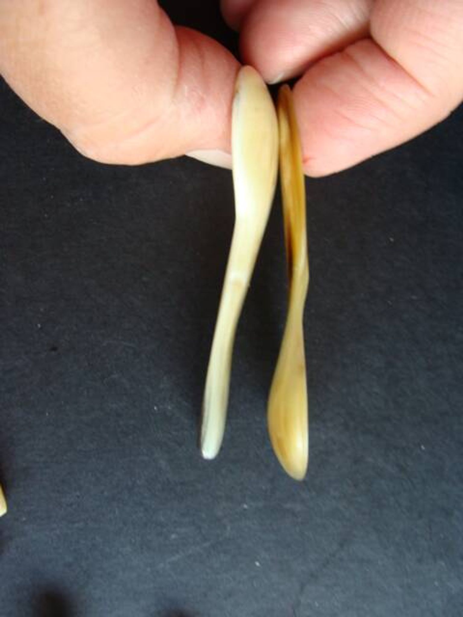 Vintage caviar spoons