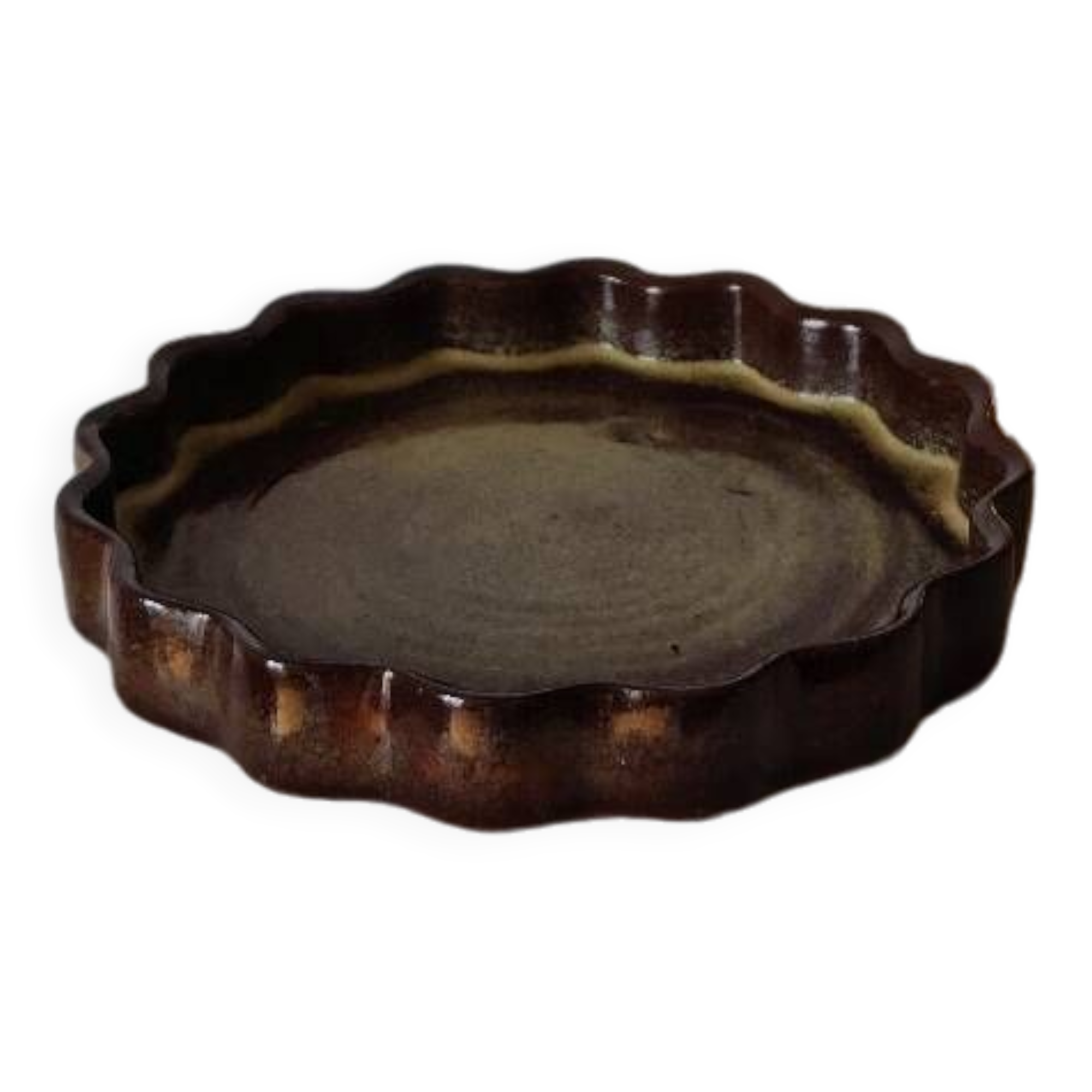 Stoneware pie dish