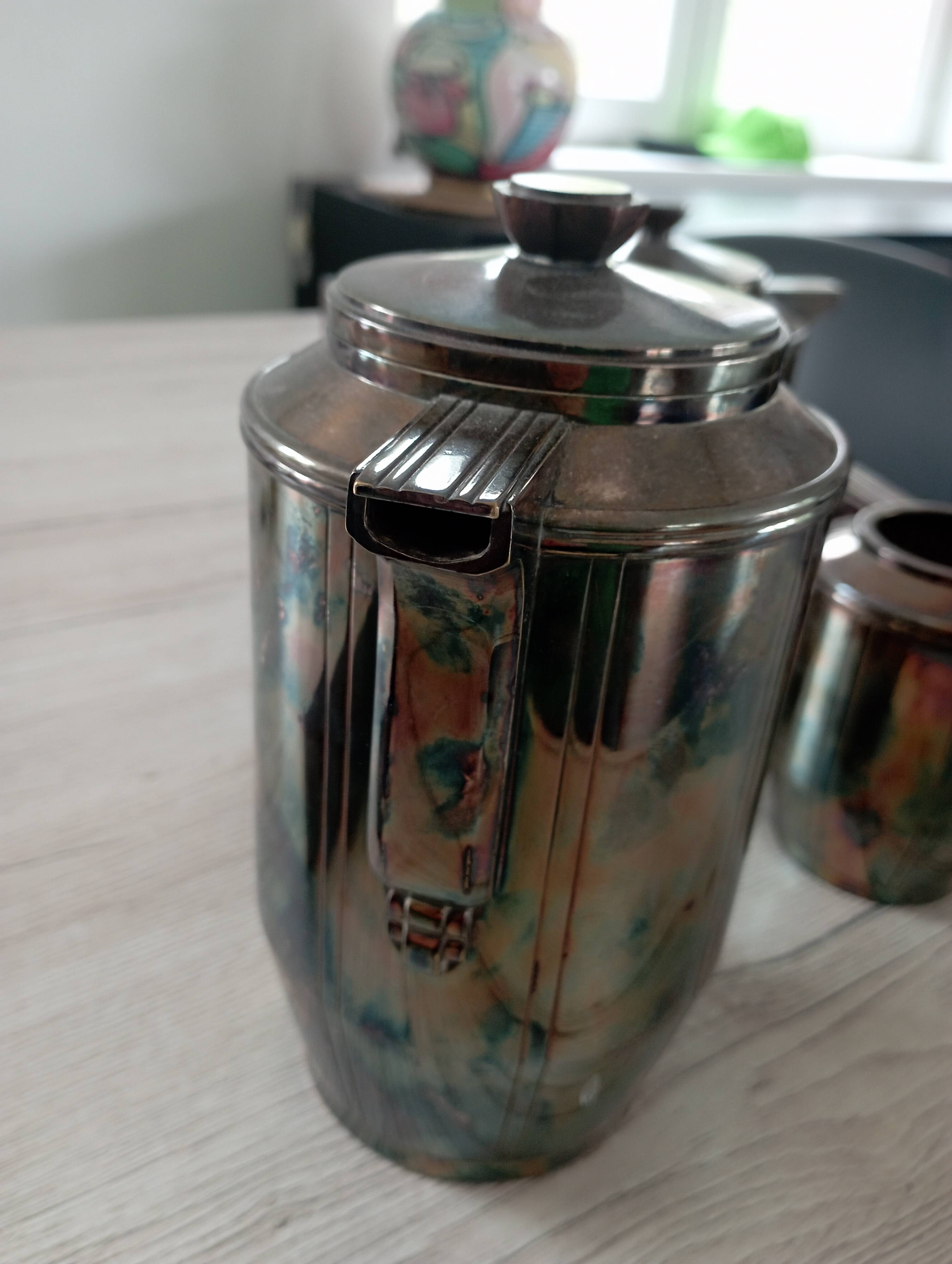 Art Deco tea service, 4 pieces
