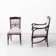 2 chaises Art Nouveau originales vers 1900/1905
