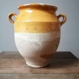 Pot a confits vernissé du Sud Ouest XIX ème