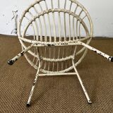 Rattan armchair child