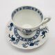 Service à café, J & G Meakin Classic White Blue Nordic.
