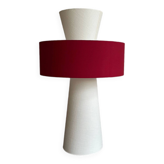 Designer furniture lamp Lamp'cone red