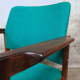 Fauteuil palissandre danois mi-siècle Rio de Scanform années 1960