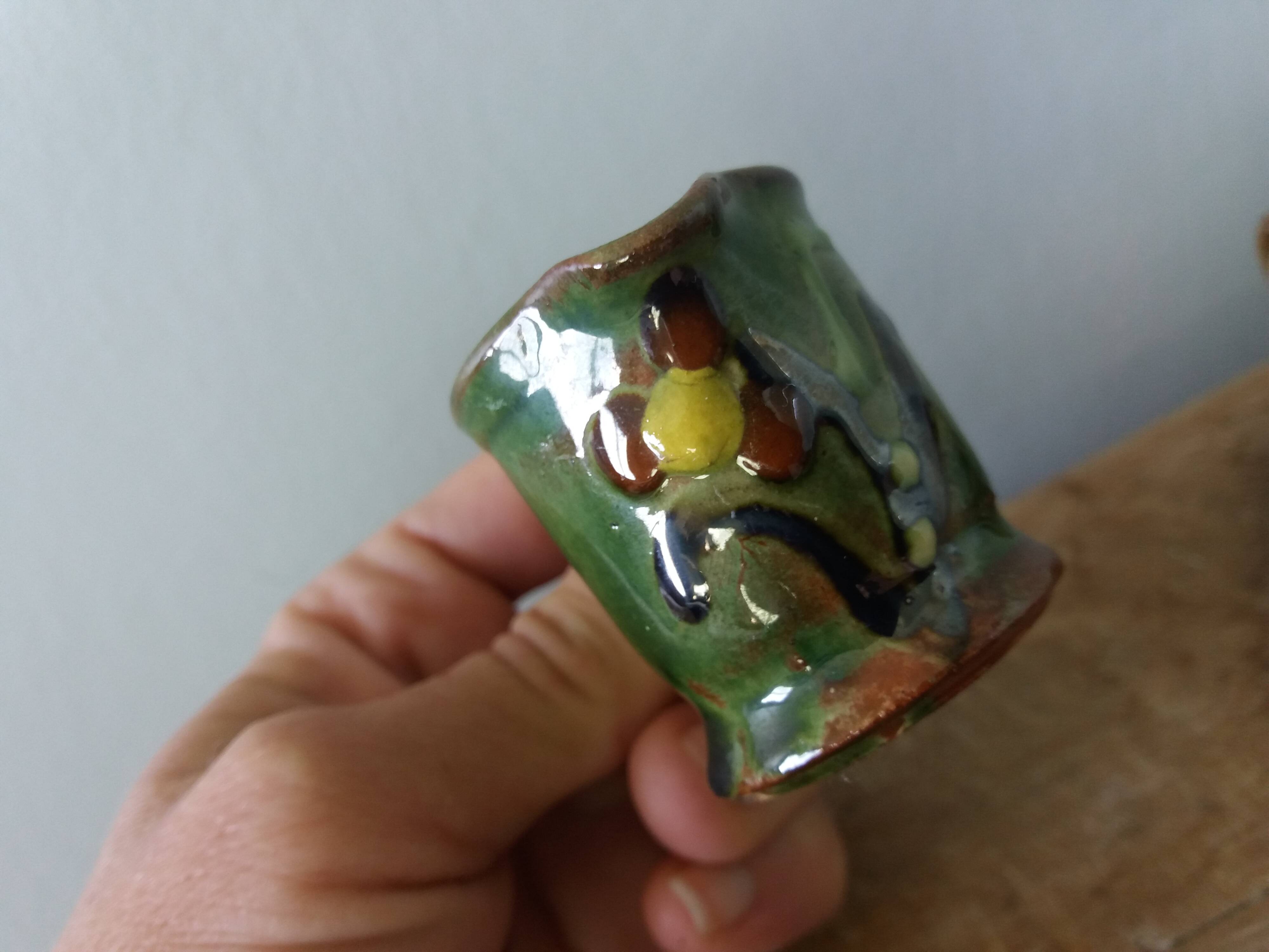 Miniatures en céramique, pot et pichet