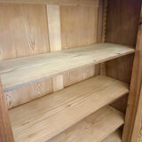 Walnut Bonnetière wardrobe