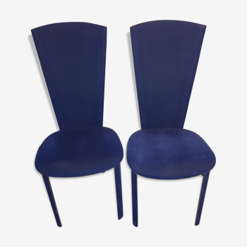 4 Roche Bobois vintage chairs