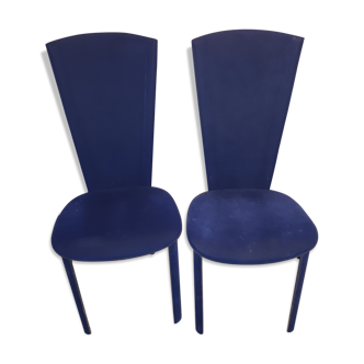 4 Roche Bobois vintage chairs