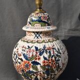BIG LAMP IN DELFT DE DELFT polychrome decoration THE PARIS LAMPE