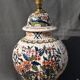BIG LAMP IN DELFT DE DELFT polychrome decoration THE PARIS LAMPE