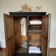 Parisian black velvet wardrobe