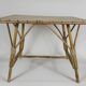 Table basse en rotin