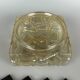 60's 70's Brutalist Wall Lamp Iron & Glass Wall Sconce