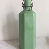 Green hexagonal sandstone bottle
