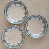 3 cups and saucers iron earth