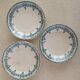 3 cups and saucers iron earth