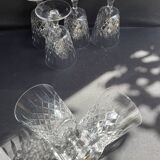 6 wine glasses – Cristallerie de Lorraine in Lemberg (1925-1997)