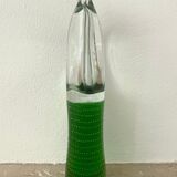 Czech Art Glass Vase, Centerpiece by Pavel Juda for Beranek Glass, 1985