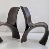 Chaise Ron Arad en contreplaqué 3 peaux pour moroso