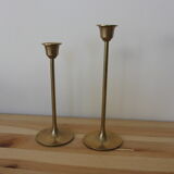 Brass candle holders
