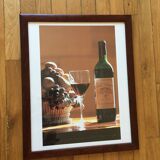 Bordeaux bistro poster frame