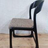 Chaise Baumann traîneau 1960
