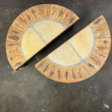 Roger Capron coffee bean coffee table