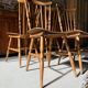 Set of 4 Baumann bistro chairs, Tacoma model