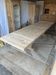 Monastery table with extensions in solid oak