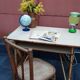 Vintage rattan desk