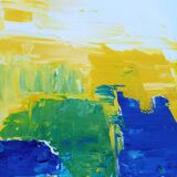 Mediterranean landscape -30x30 cm