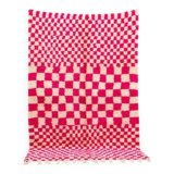 Pure wool rug, size 100 x 200 cm, red